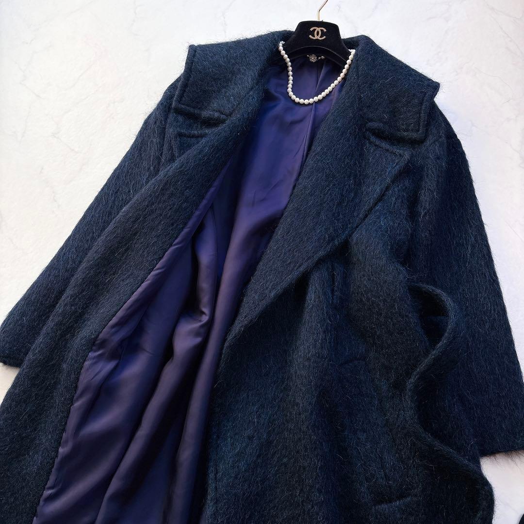 【COLUMN】定価13.2万　ウールシャギーコート　アルパカ　モヘア　38