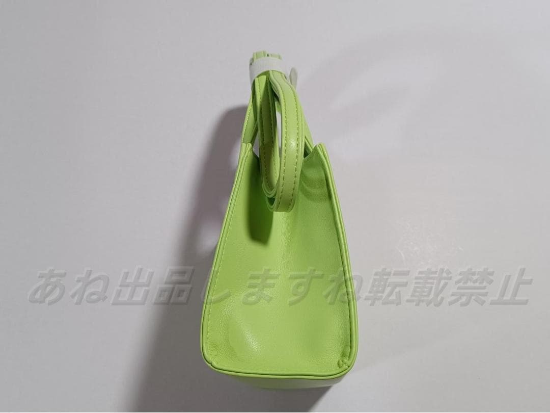 テルファー スモール ショッピング バッグ ダブルミント 薄緑