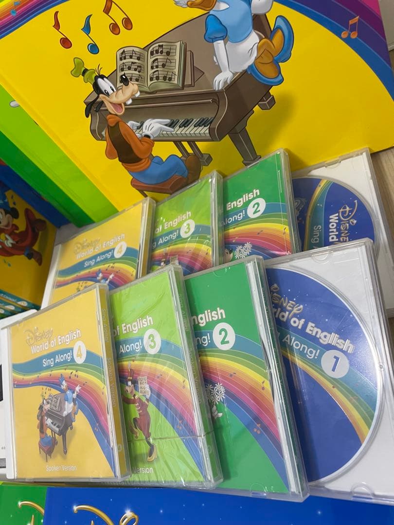 DWE ディズニー英語システム　シングアロングフルセット　Blu-ray 728