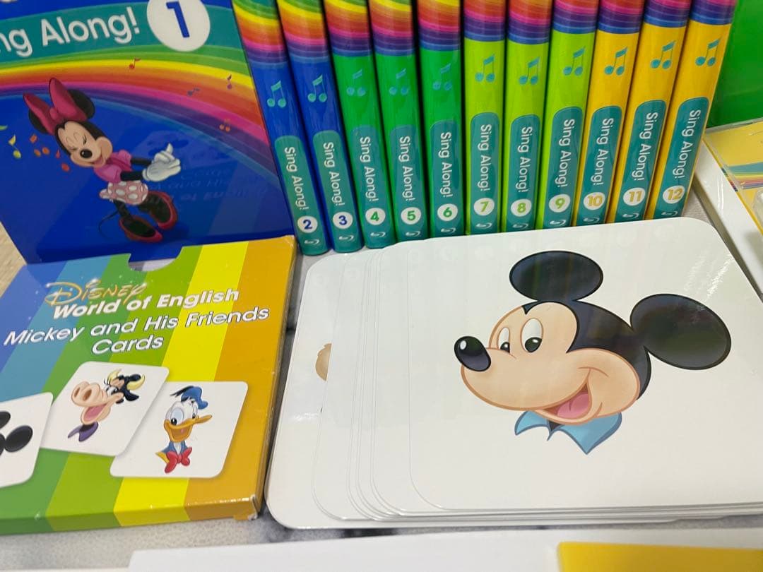 DWE ディズニー英語システム　シングアロングフルセット　Blu-ray 728