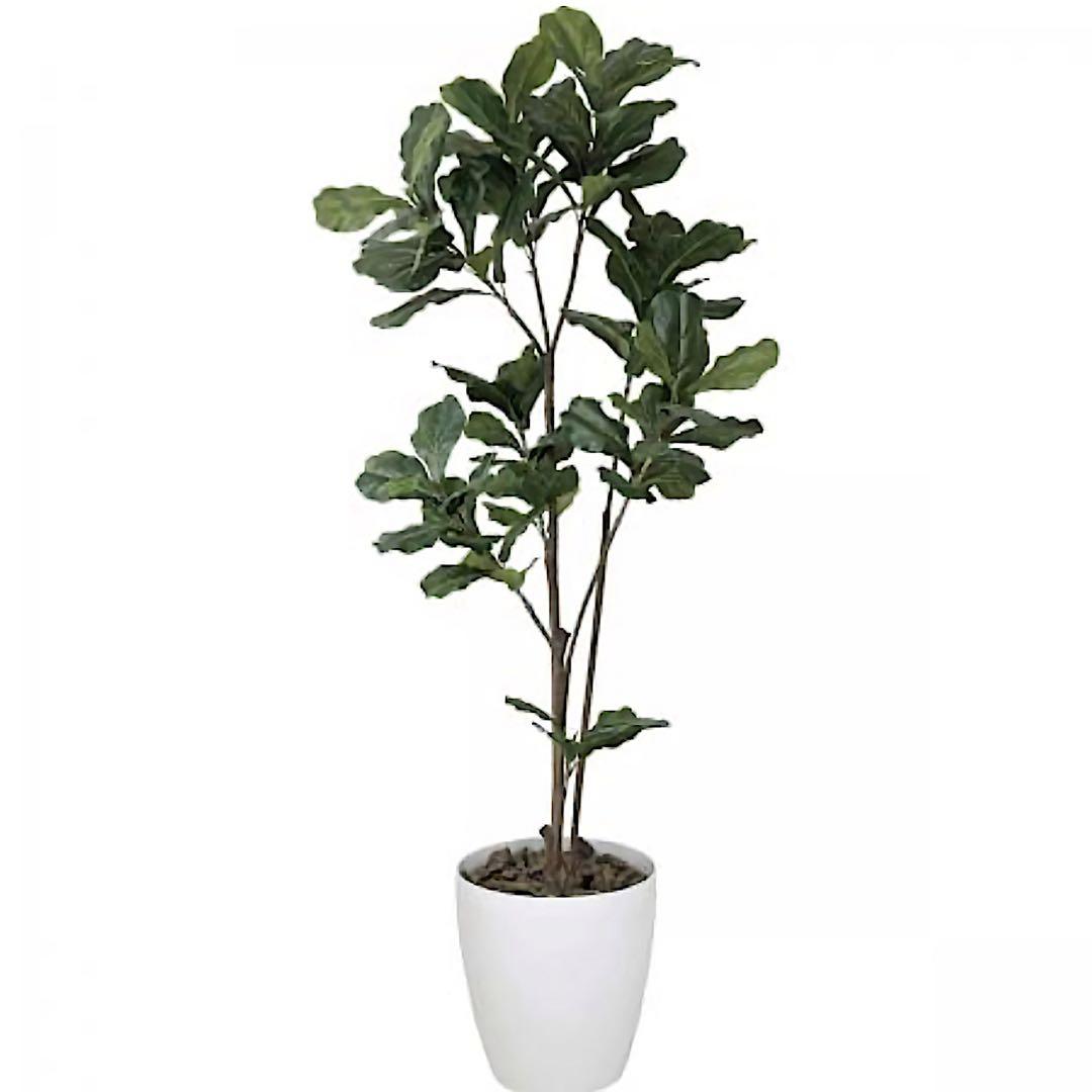 光触媒　人工観葉植物　ウォールグリーン　フェイクグリーン　カシワバゴム180