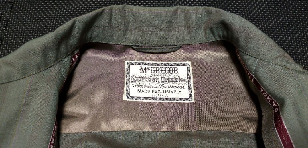 【SUGARHILLコラボ】McGREGOR／DRIZZLER JACKET