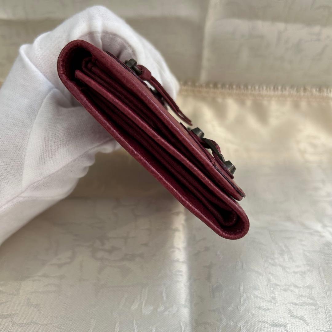 【美品】BALENCIAGA バレンシアガ 三つ折り 財布