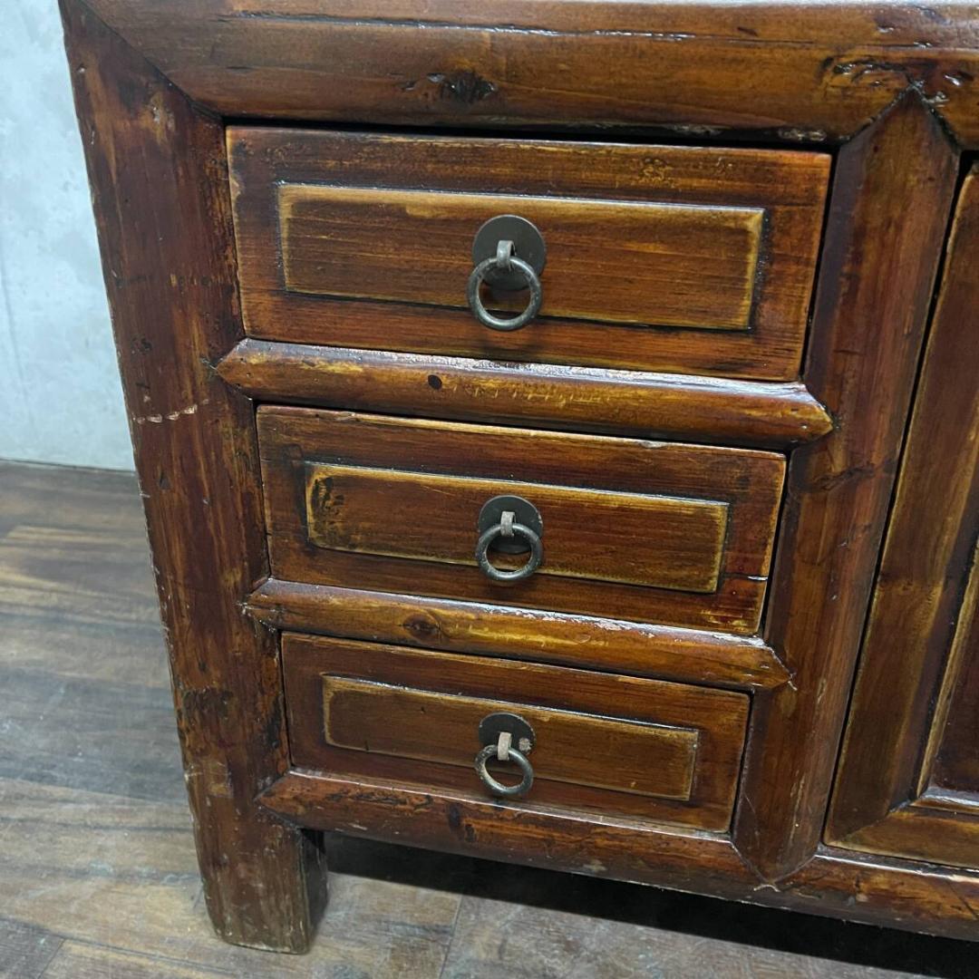 ヴィンテージ ローボード ローキャビネット 古家具 アンティーク 棚