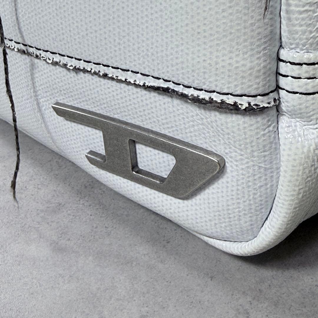良品✨DIESEL コーテッドキャンバス Wコンパートメント ボディバッグ