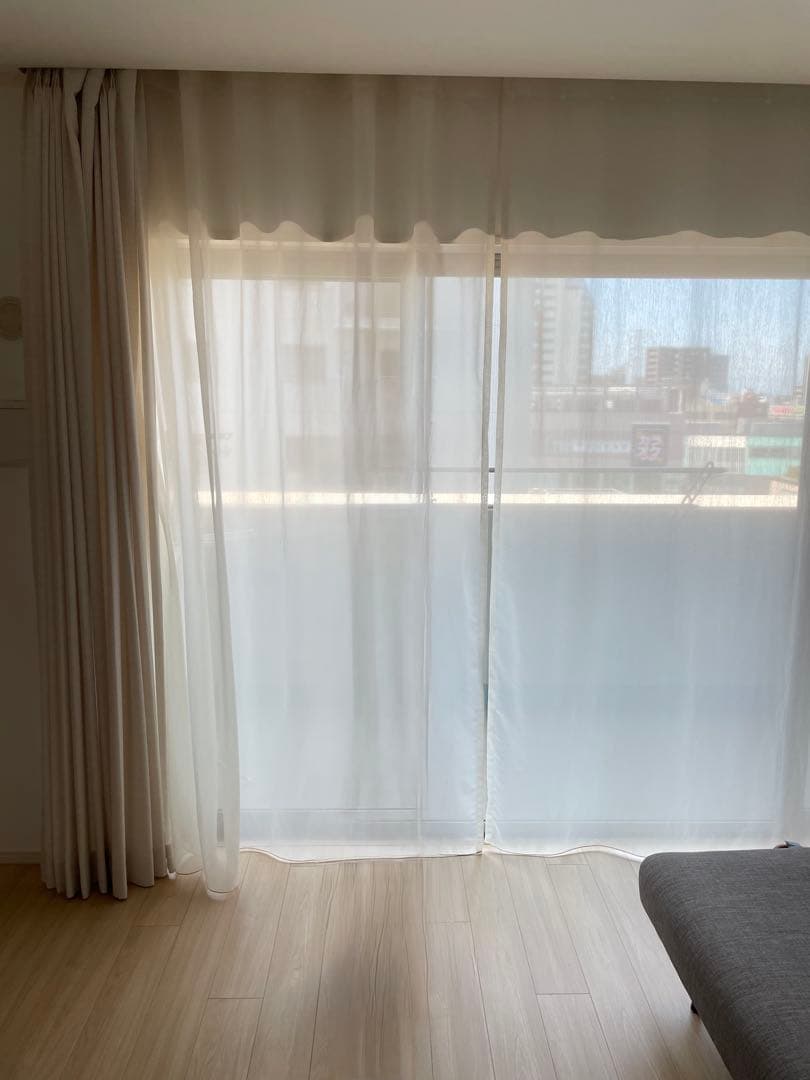 【美品】KEYUKA ケユカカーテン & シームレス防炎カーテン