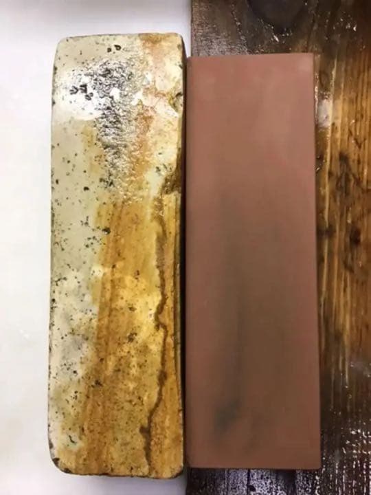 特大天然砥石(白砥)  キング砥石♯1000セット