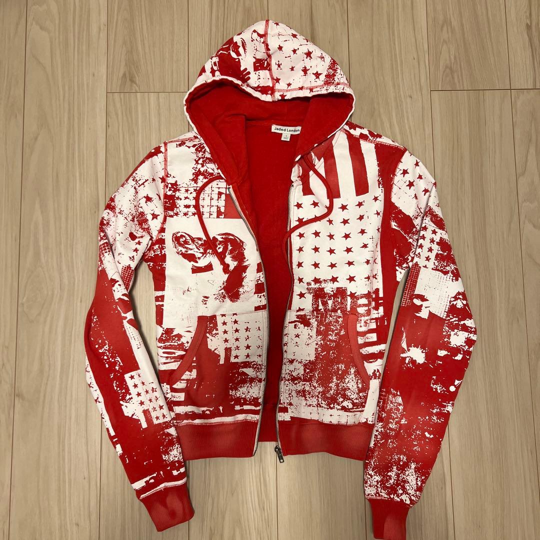 かつきくん着用　JADED LONDON ジップパーカー