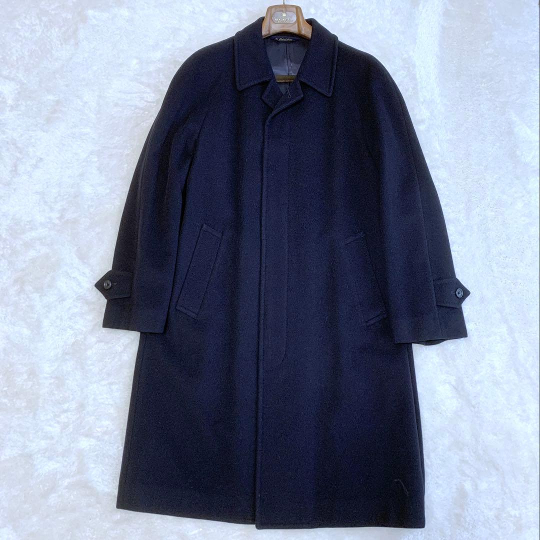 美品♪ 近年モデル ブルックスブラザーズ バルカラーコート カシミヤ混 40