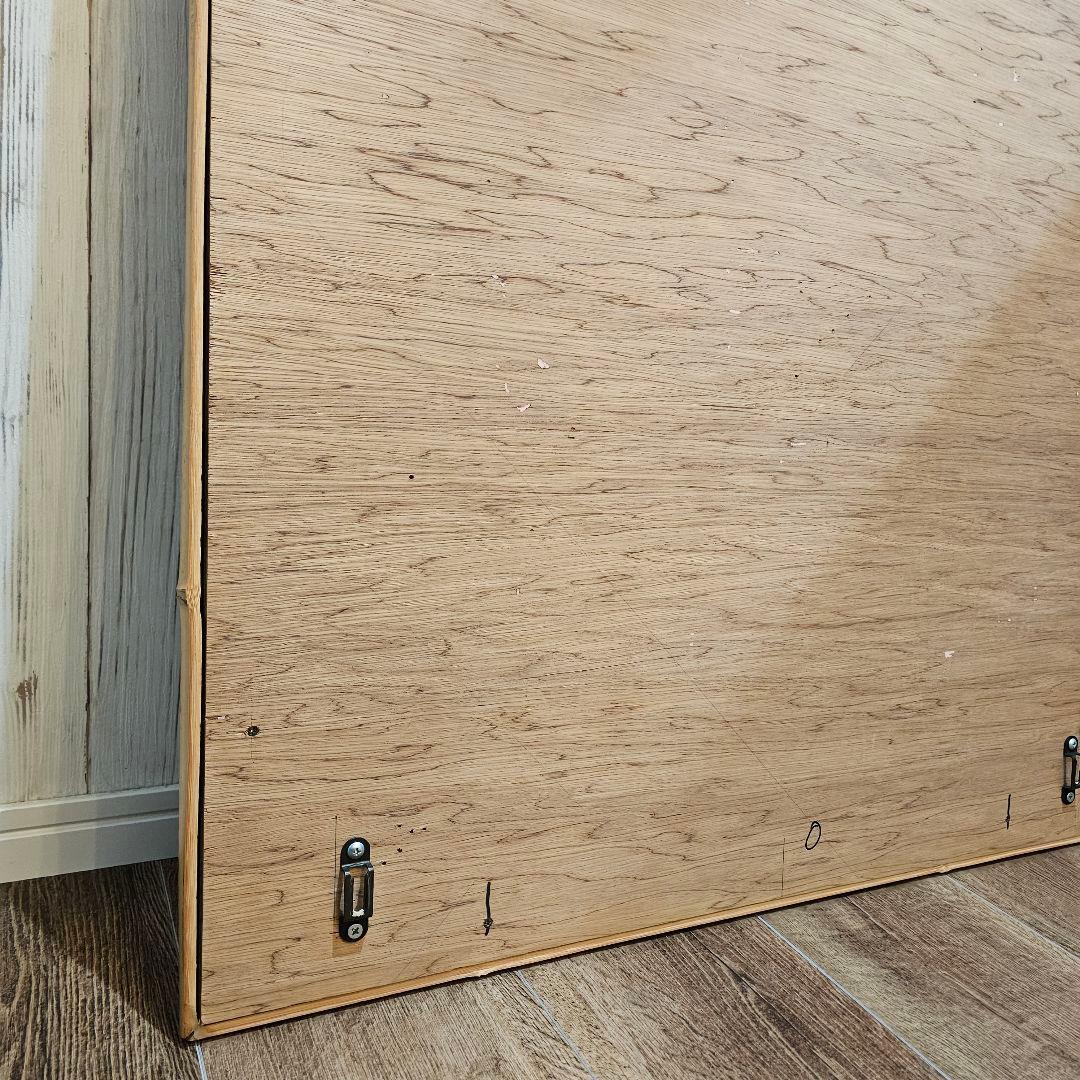 送料込み！ハワイアン風 バンブーミラー