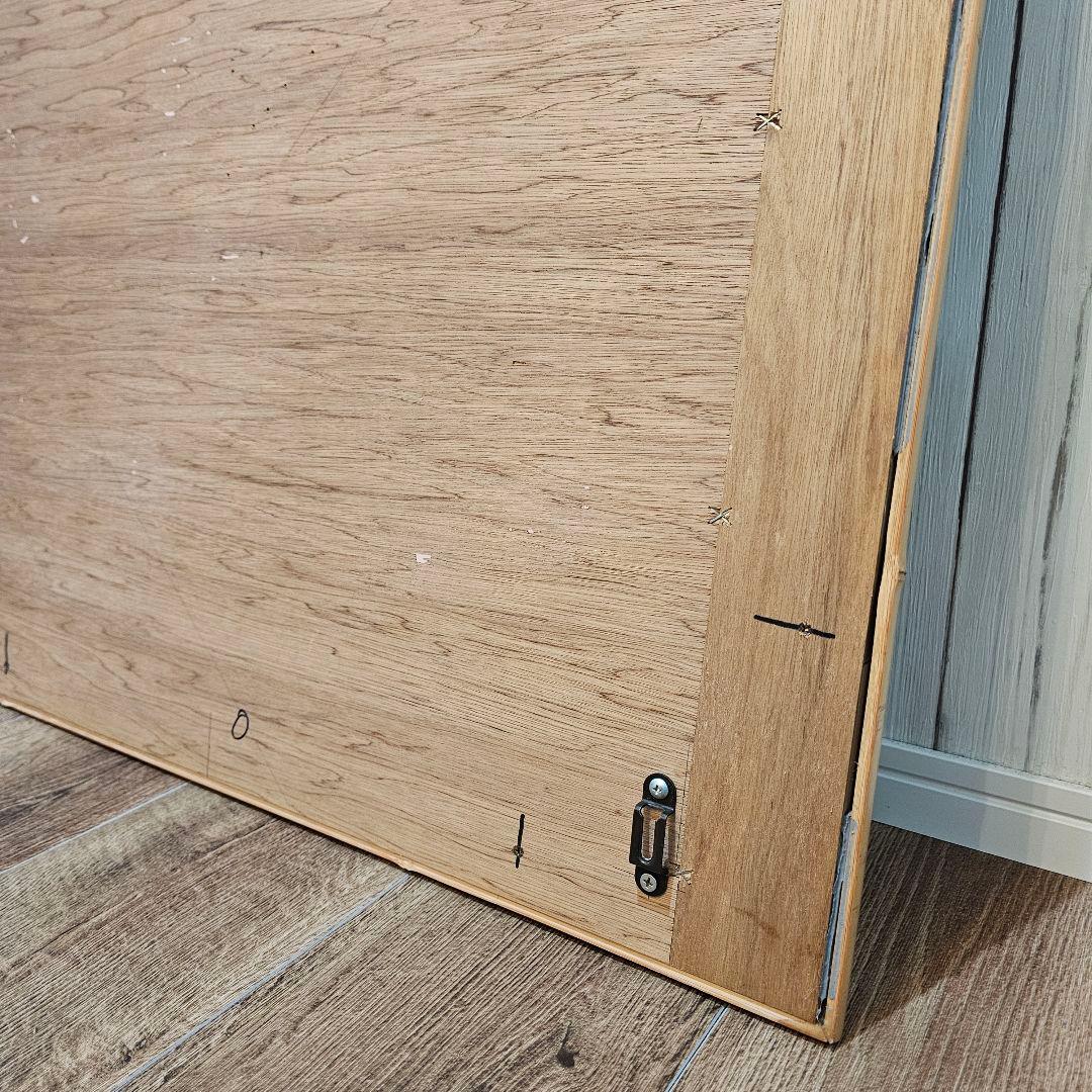 送料込み！ハワイアン風 バンブーミラー