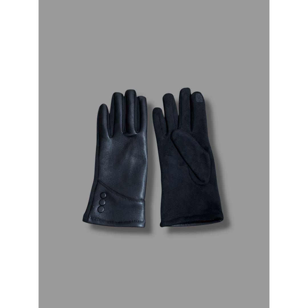 CONTRAST LEATHER GLOVE 3130T レザー手袋