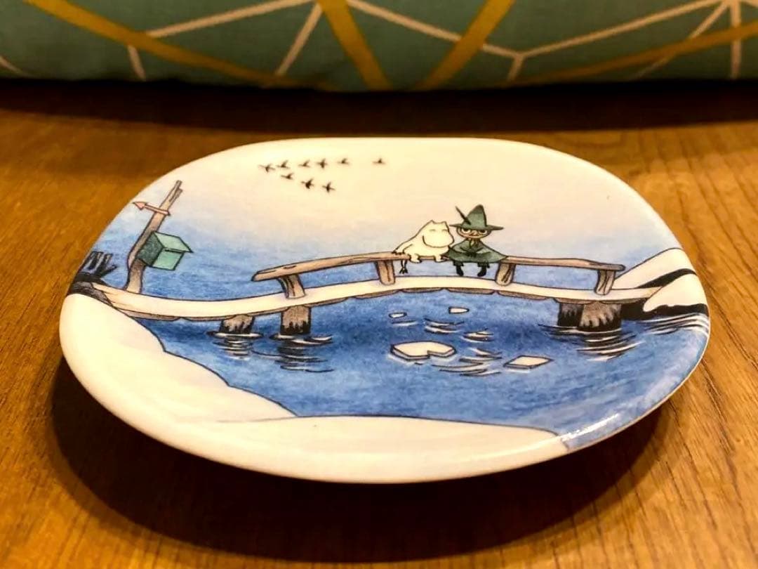 新品❗️廃番/旧ロゴ/アラビア ❗️ARABIA ❗️ムーミン ウォールプレート
