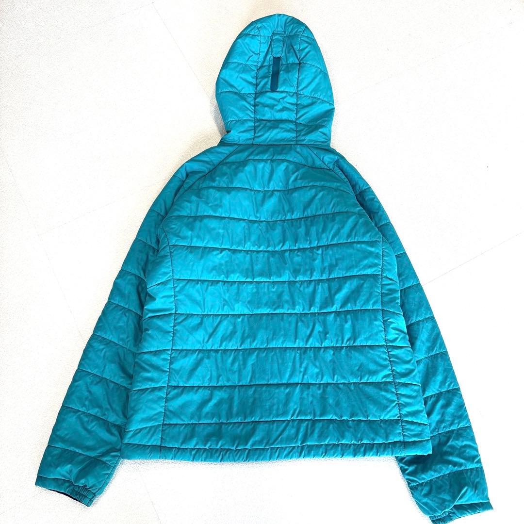 専用【美品/XL】モンベル　リバーシブル　サーマライトパーカ　ターコイズ