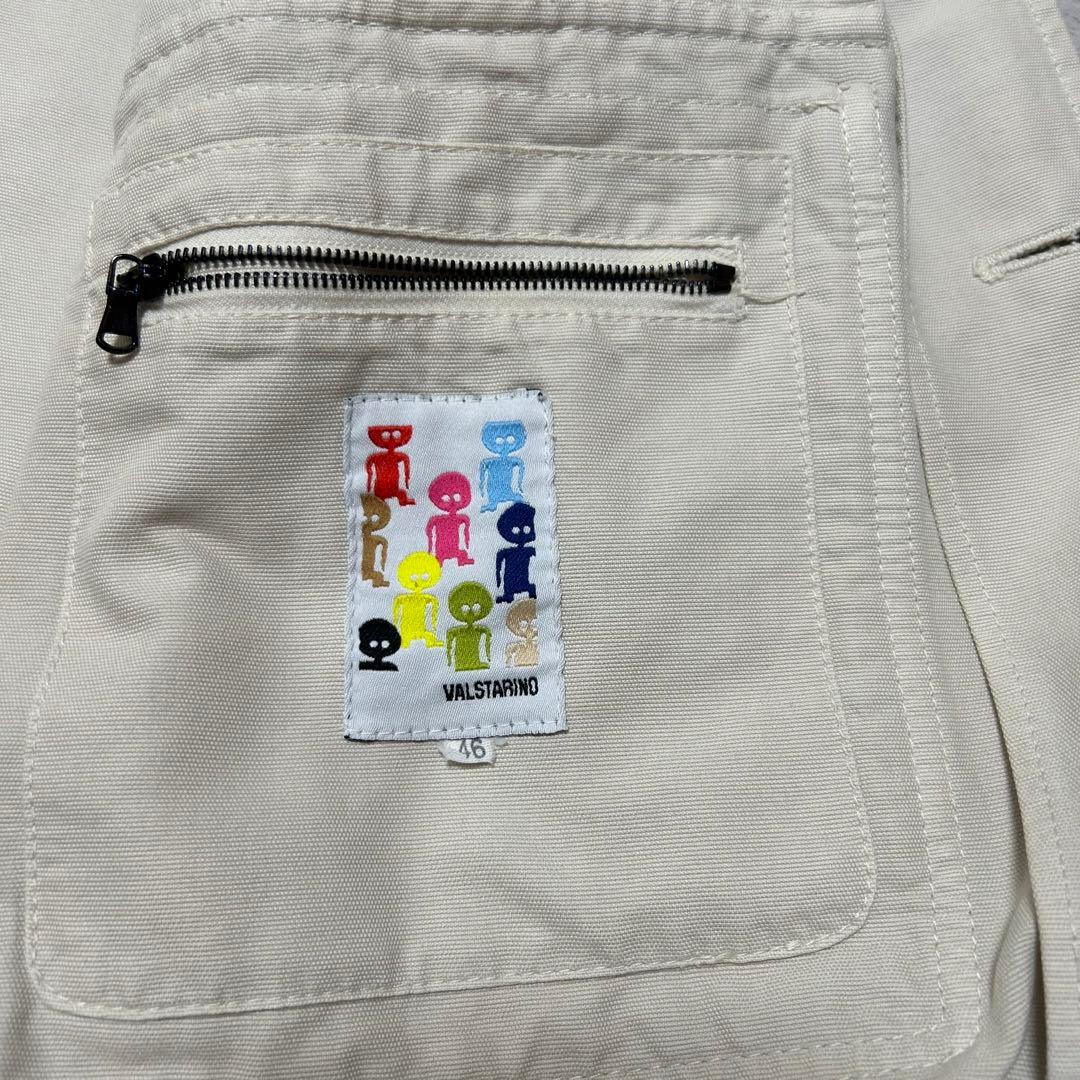 【美品 イタリア製】Valstar VALSTARINO コットンベージュ　46