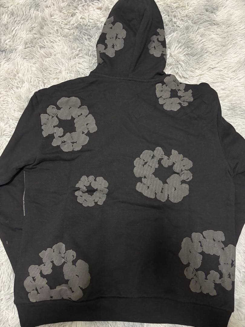 denim tears デニムティアーズ ブラック パーカー 購入履歴〇