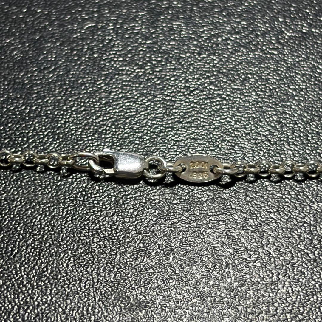 Chrome hearts クロムハーツ ダブルクロス ネックレス チェーン付き