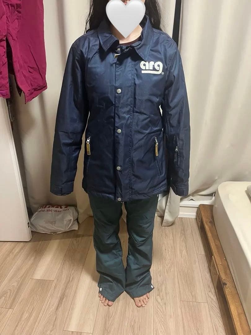 ARGジャケット、le-Rhythmパンツ