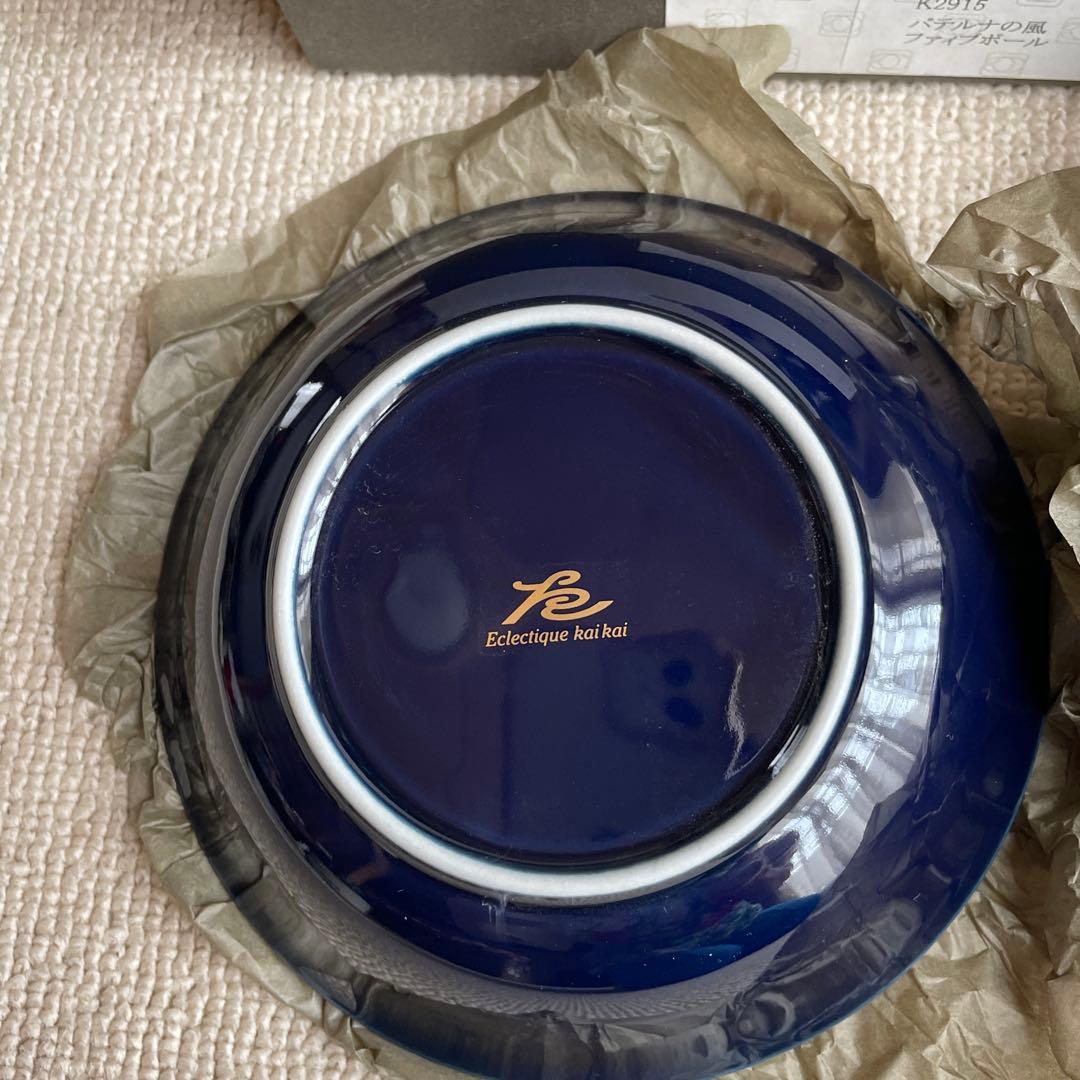 新品 Eclectique kai kai パテルナの風 美濃焼　ファイブボール