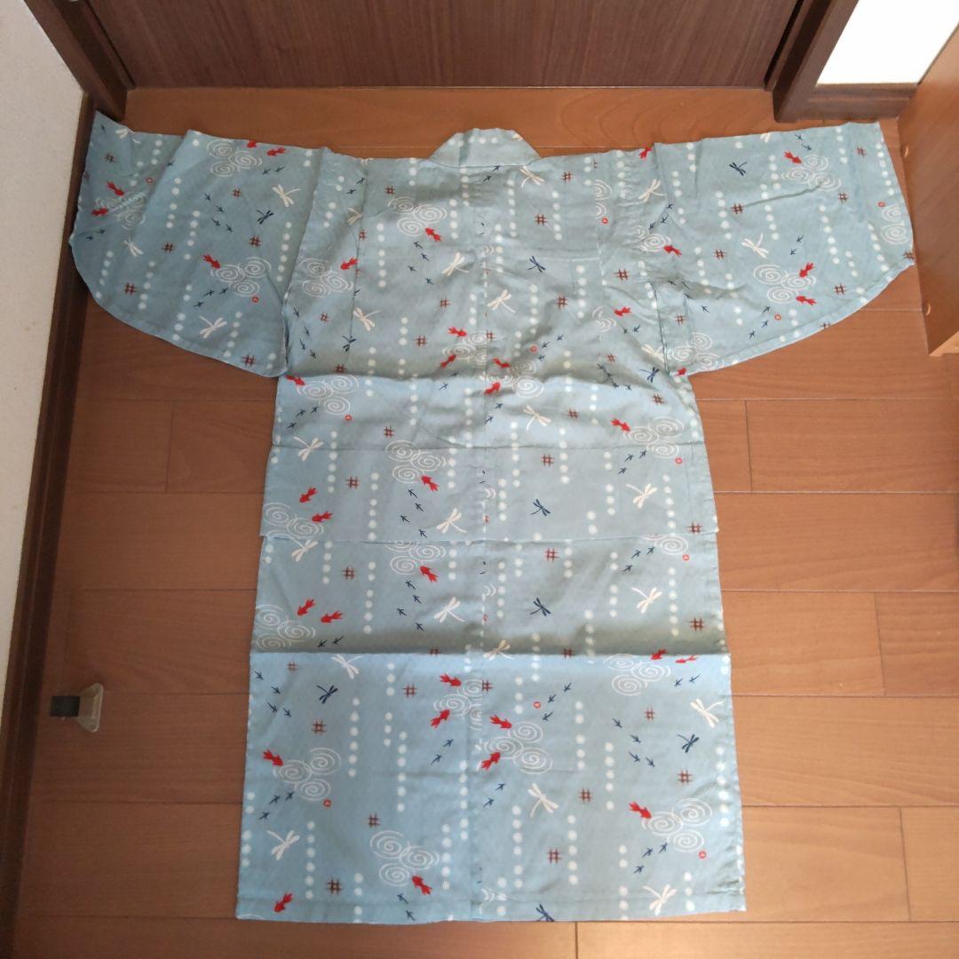 専用です。ミキハウス浴衣セット120金魚.トンボ.和柄絞り兵児帯クリーニング済み