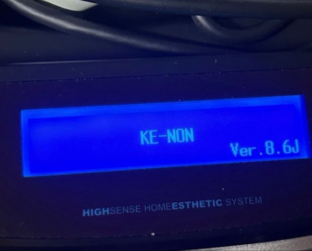 脱毛器 ケノン ke-non ver. 8.6 スーパープレミアム2 ほぼ未使用