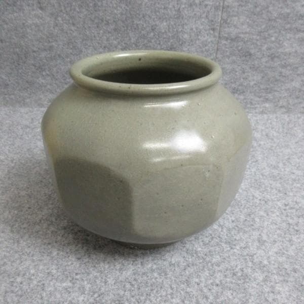 青磁面取壷木箱付 [B28254]