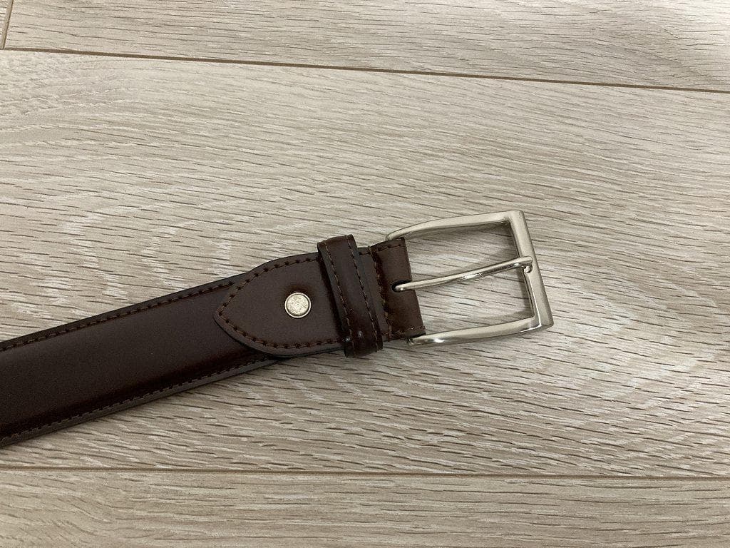 GENUINE SHELL CORDOVAN コードバンベルト/ダークブラウン