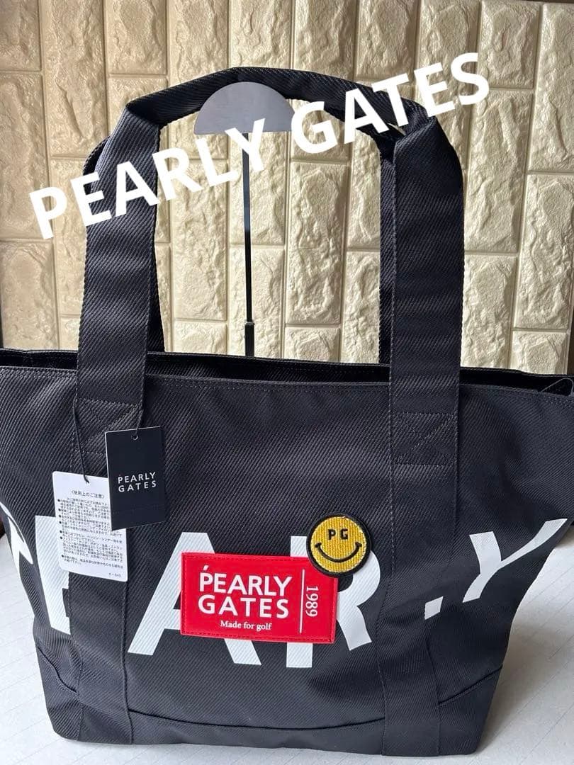 新品未使用PEARLY GATES パーリーゲイツゴルフロッカーバック黒