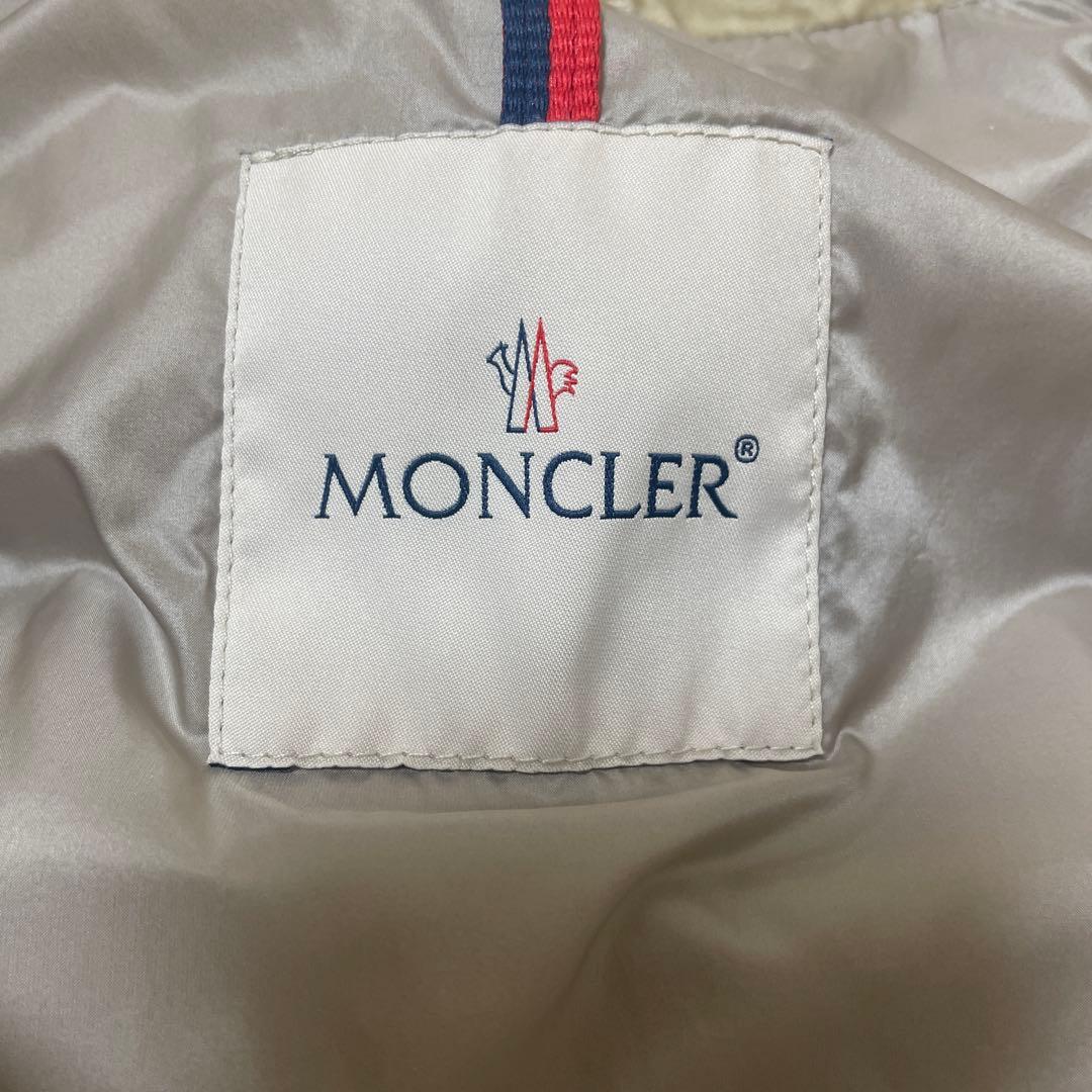 【値下げ/正規店クリーニング済】MONCLER ベージュ ダウン TORCYN
