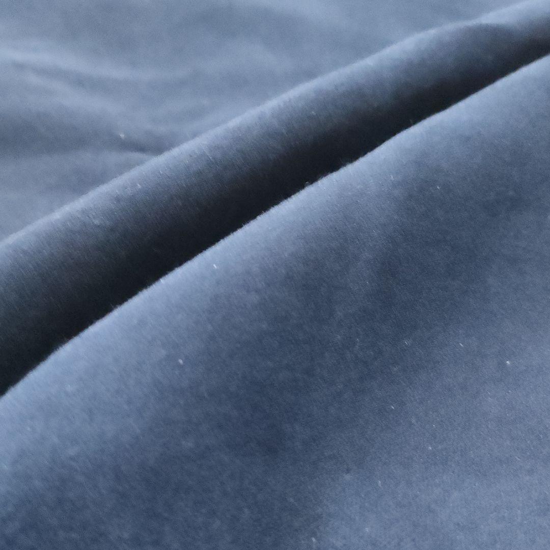 45R　現行タグ　中綿ベスト　コットン　起毛感あり◎　ネイビー　刺繍　3