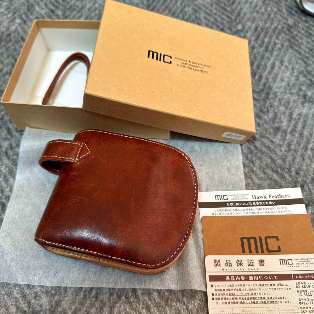 ミック　MIC 財布　バグッダ　ヒップポケット　革財布　小銭入れ
