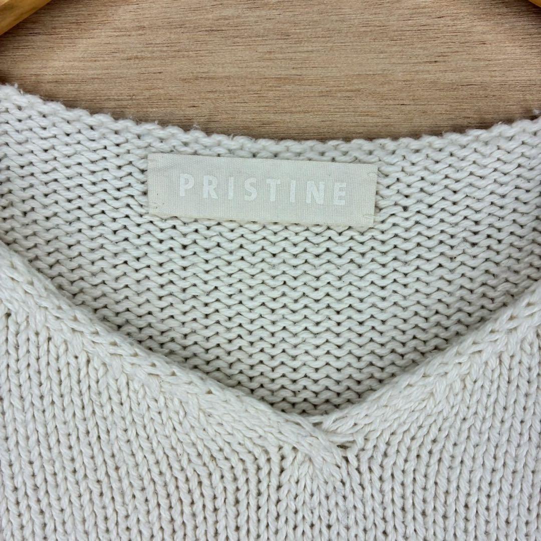 PRISTINE オーガニックコットンニット