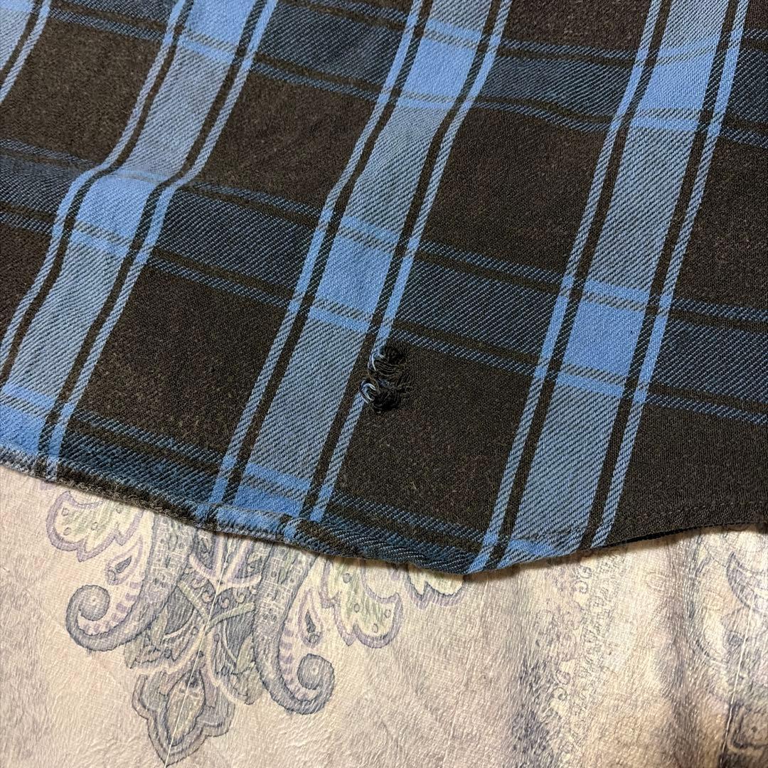 80s USA製 FIVE BROTHER check shirts