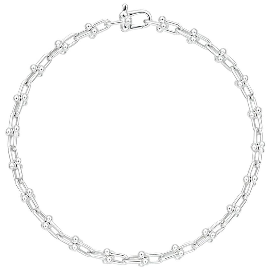即日発送【美品】tiffany ハードウェア マイクロ リンクブレスレット