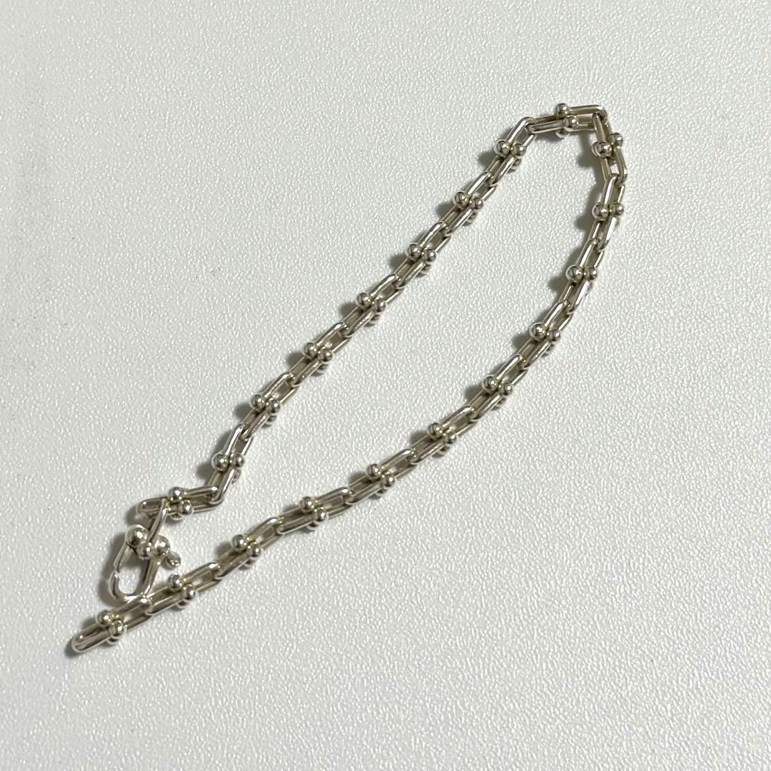 即日発送【美品】tiffany ハードウェア マイクロ リンクブレスレット