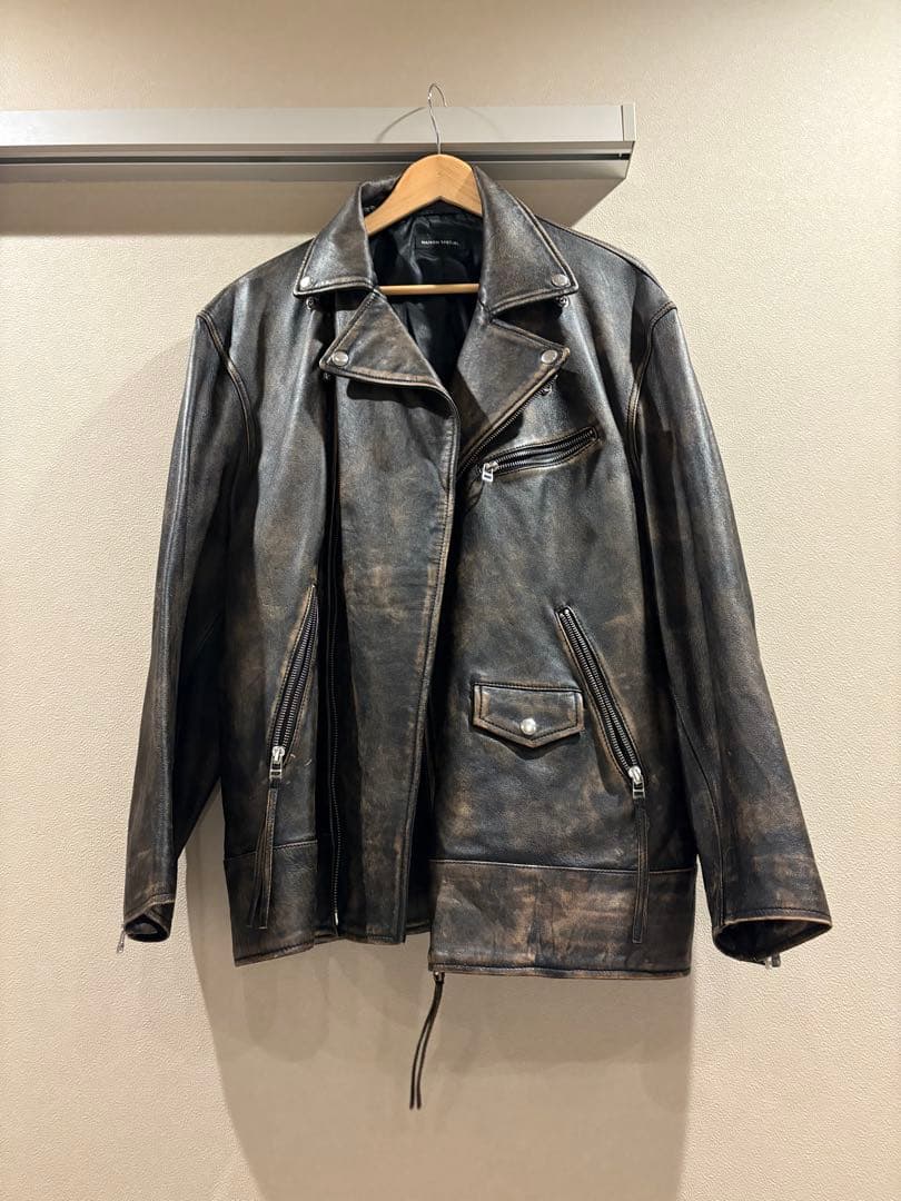 MAISON SPECIAL ダブルライダースジャケット　38