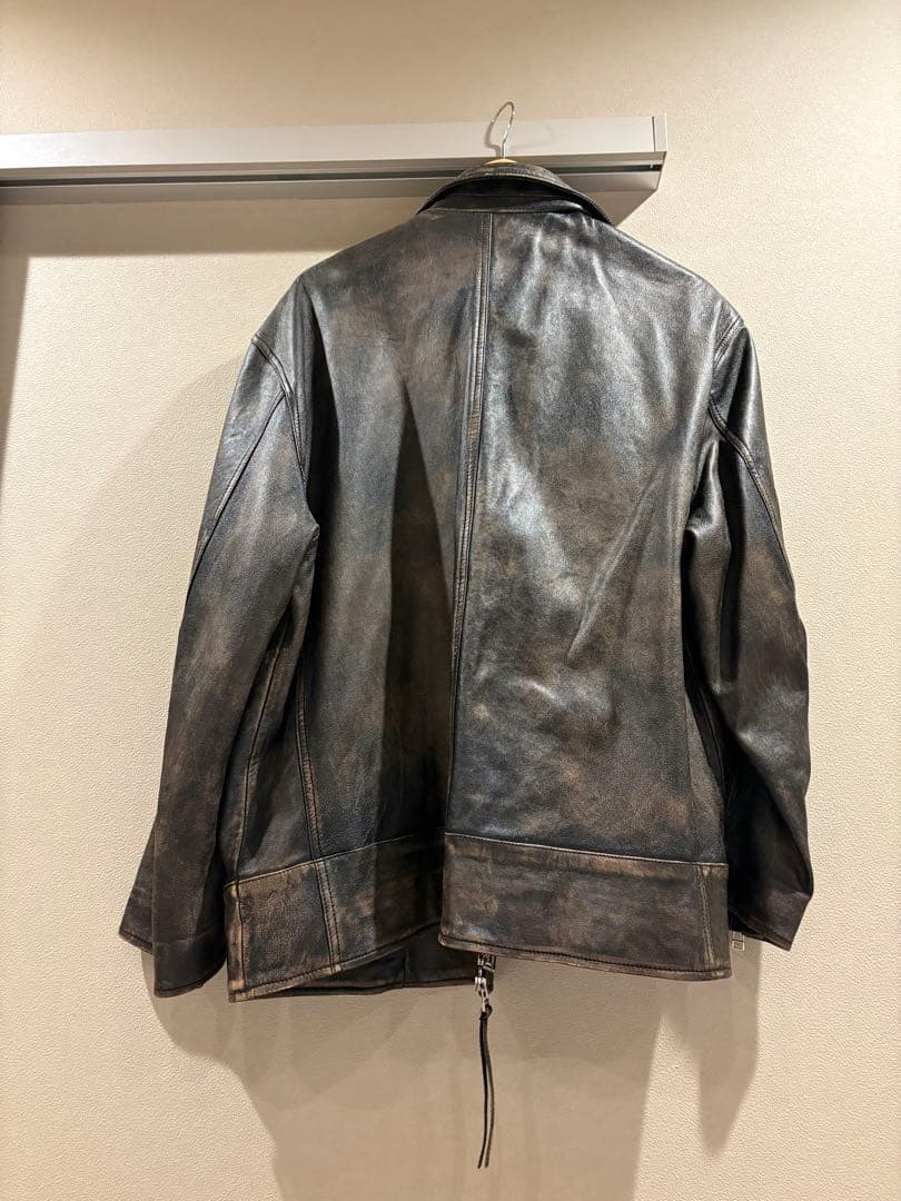 MAISON SPECIAL ダブルライダースジャケット　38