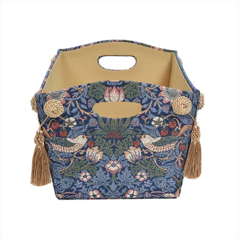 新品最終お値下げマガジンホルダー ジェニファーテイラ ウイリアムモリスいちご泥棒