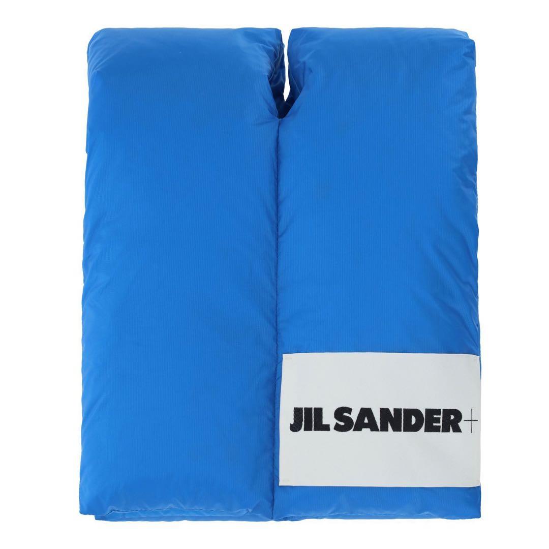 正規 JIL SANDER + Down Scarf Blue