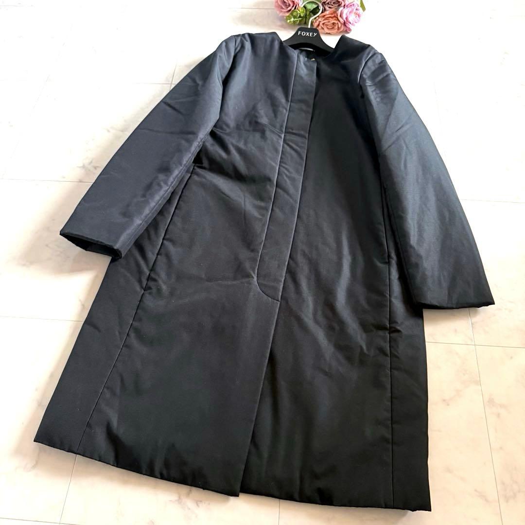 美品★定価11万 マッキントッシュ ブライトクロスシンダウンコート 38 黒