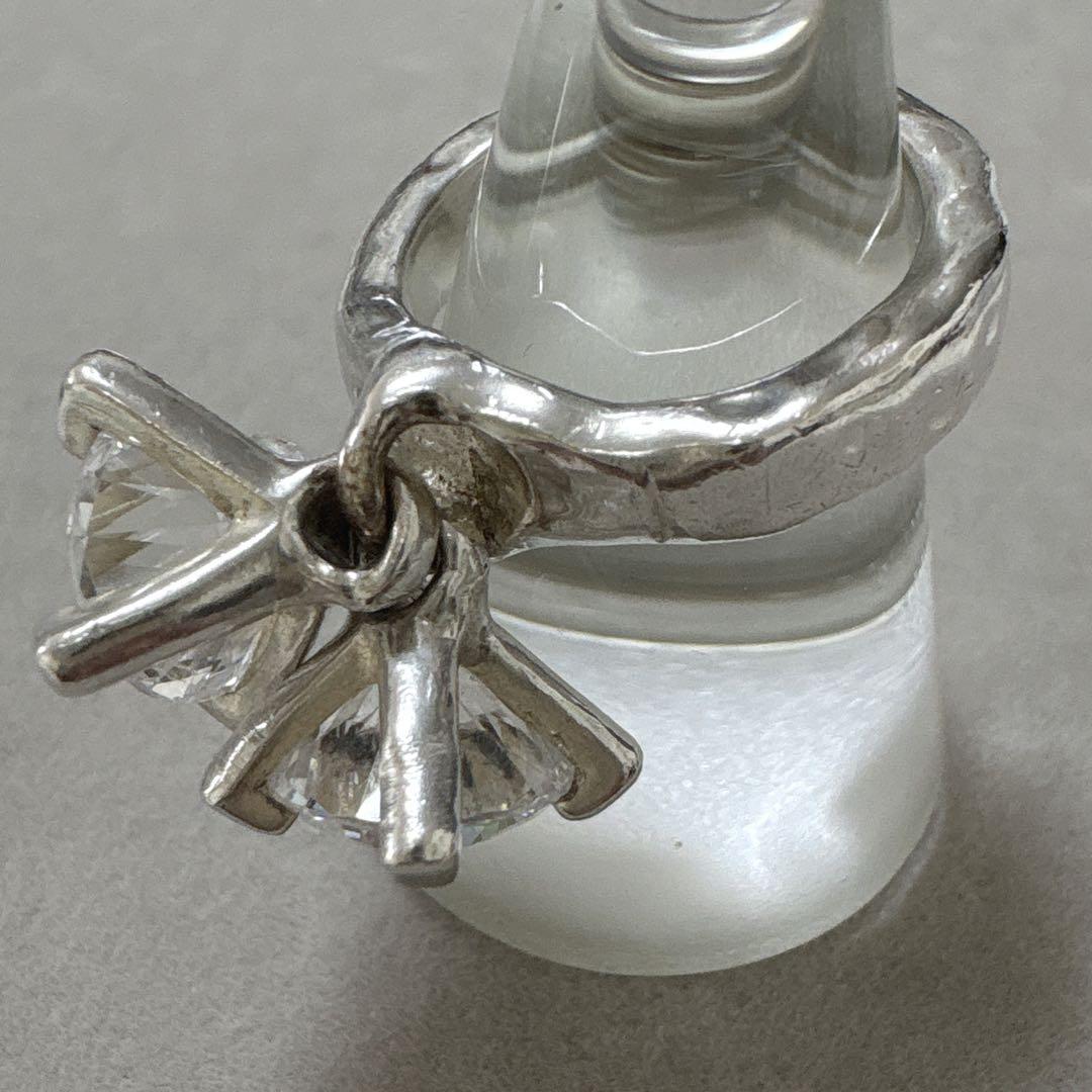 e.m. ★ リング ★ 揺れジルコニア