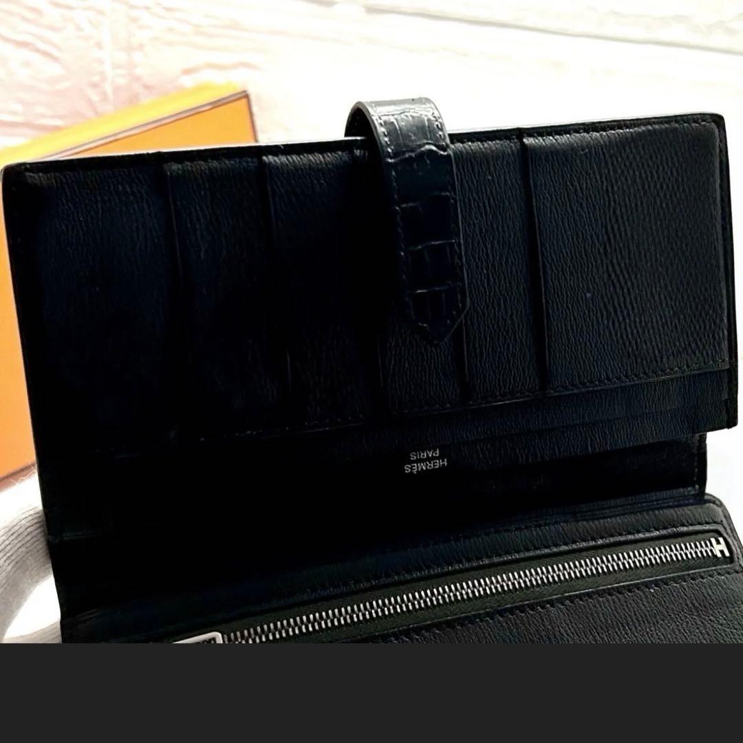 【値下げ不可】早い者勝ちHERMES ベアンスフレクロコダイルブラック