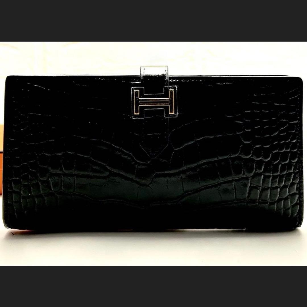 【値下げ不可】早い者勝ちHERMES ベアンスフレクロコダイルブラック
