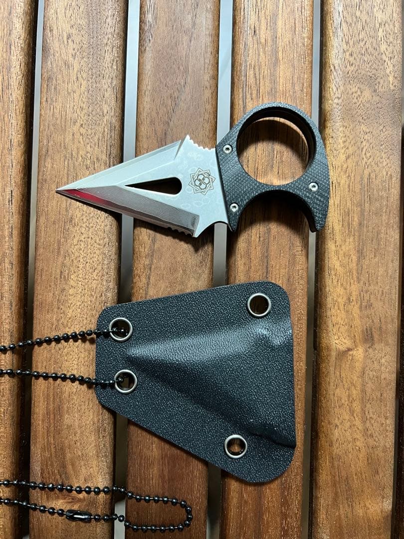 田村装備開発　KONOHA Damascus ナイフ　個人装備