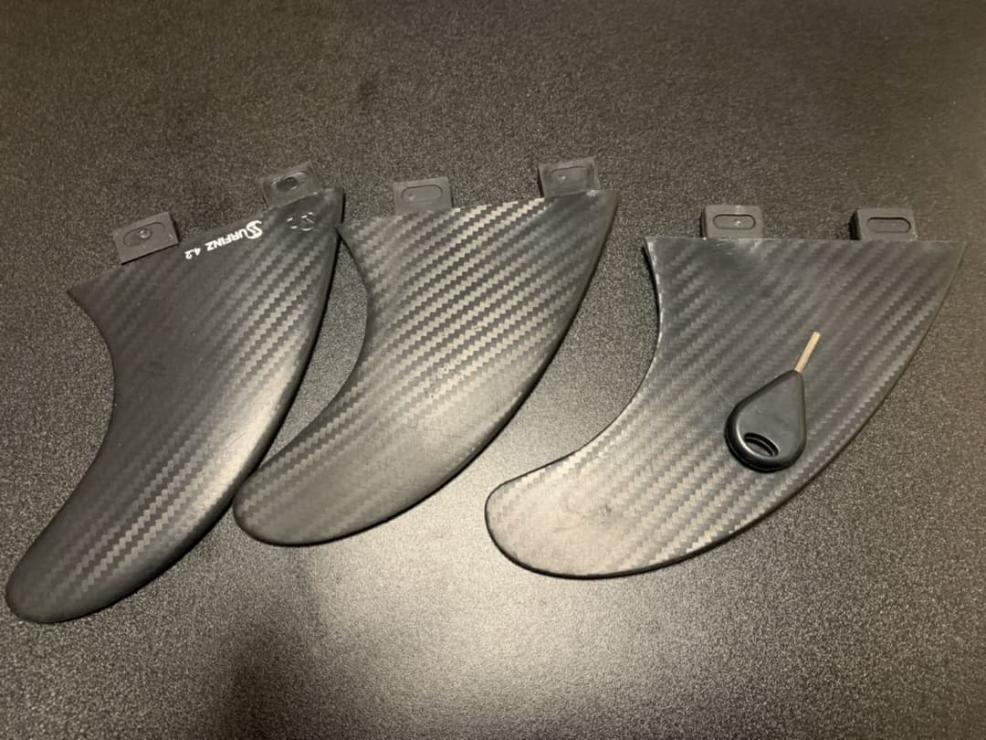 【7点セット】初心者フルセット　サーフボード、ケース、フィンなど