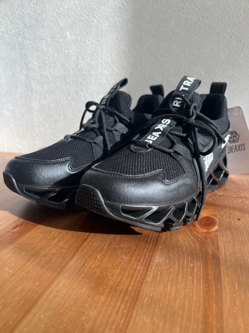 『☆HAPPY☆さん専用』BEAXIS ブラック スニーカー AZ-1838 S