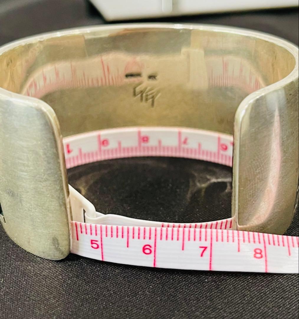 ホピ族Gary & Elsie Yoyokie インディアンバングル14K