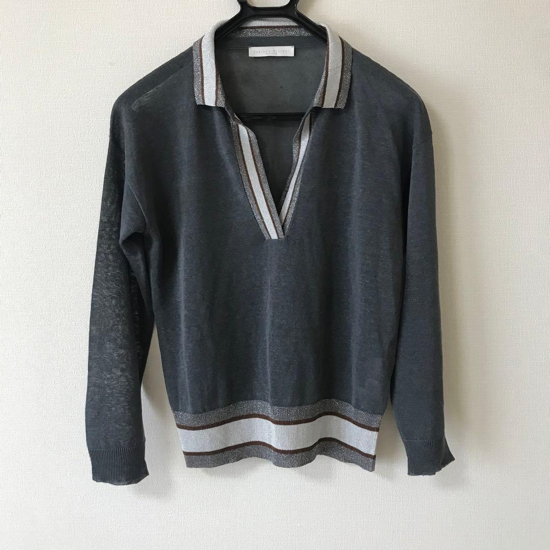 FABIANA FILIPPI ラメニットトップス