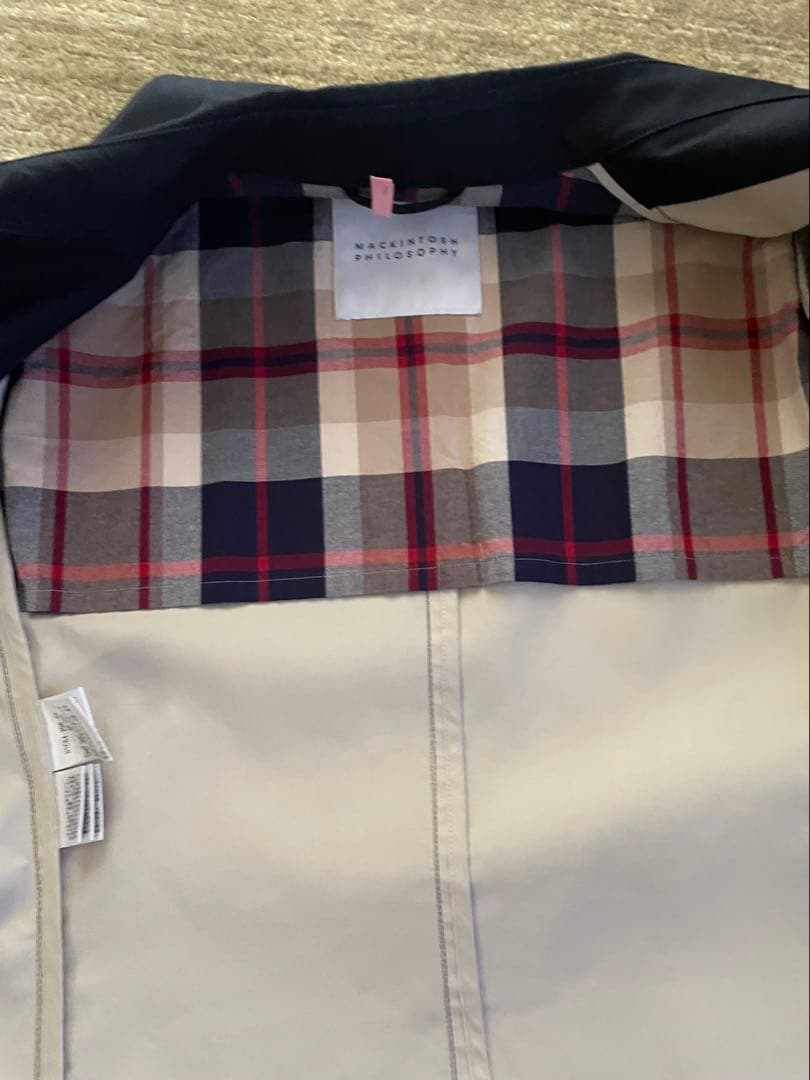 マッキントッシュフィロソフィーステンカラーコート　40サイズ