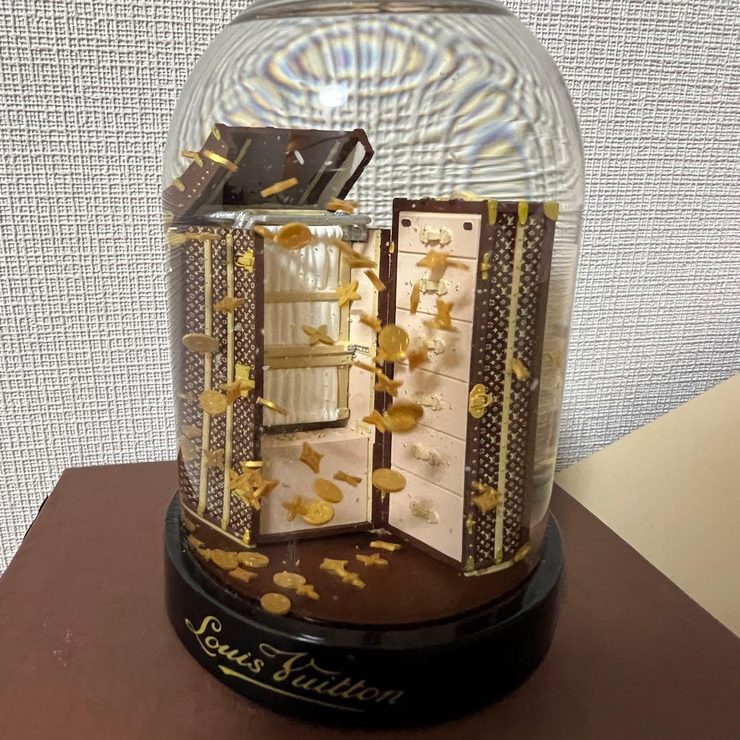 レア　ルイヴィトン スノードーム 2009年限定ワードロープトランク ノベルティ